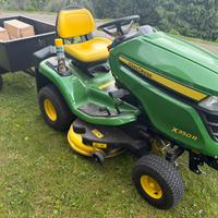 Trattorino john deere x350r anno 2022 con 16 ore