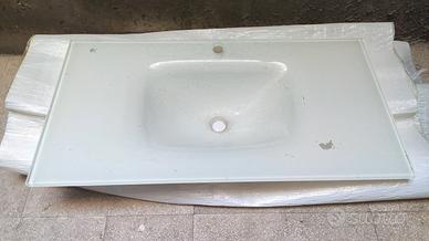 Lavandino bagno in vetro temperato