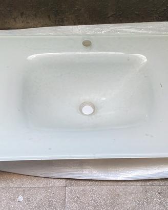 Lavandino bagno in vetro temperato