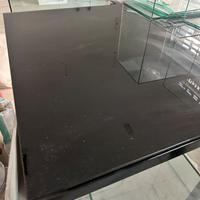 Tavolo in vetro e ferro