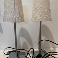 Lampade da comodino + lampada a sospensione