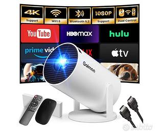 PROIETTORE PORTATILE CON MOUSE E TELECOMANDO