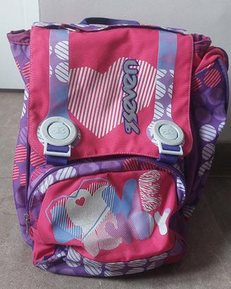 Zaino/Cartella Seven – Fantasia Cuori e Pois