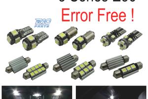 KIT 16 LAMPADE LED INTERNE BMW SERIE 3 E36 SEDAN C