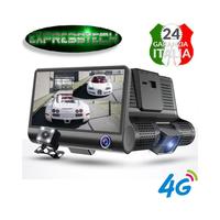 Nuova Dash Cam da 4 pollici + retrocamera HD 1080P