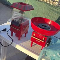 Macchina pop corn- Zucchero filato