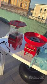 Macchina pop corn- Zucchero filato