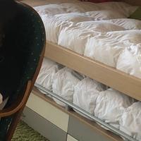 Letto doppio a incasso