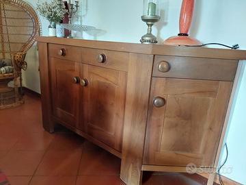 Credenza scantonata Silvio Coppola per Bernini