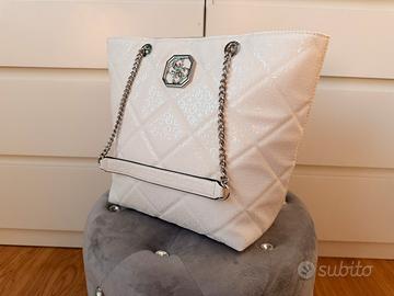 Borsa bianca GUESS