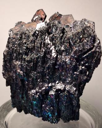 Drusa di Ematite rosa di ferro iridescente - 102g