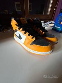 jordan 1 mid gialle n.40