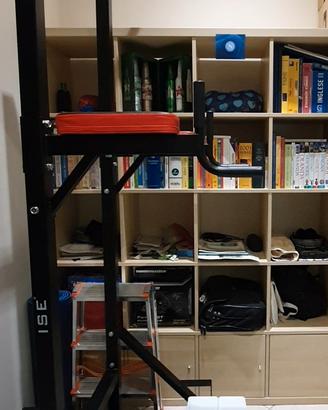 Barra multifunzione per trazioni, dip, flessioni