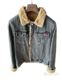 Giacca Jeans XLE Pellicciotto Tg14 Unisex