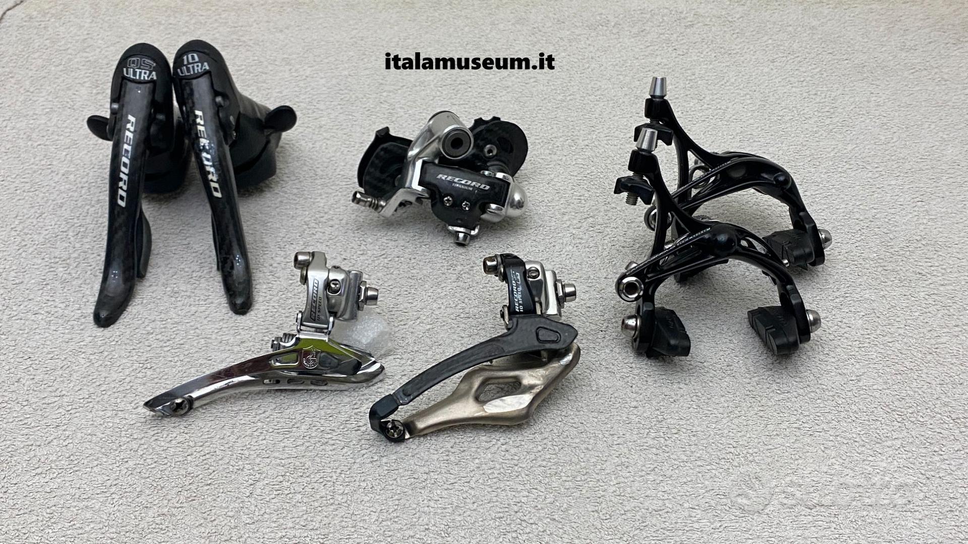 Leviers Campagnolo Record 10 Vitesses – Carbone, Combo Frein/changement, Refaits
