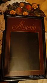 Lavagna legno arredo 