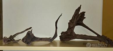 Legni per acquario 3 pezzi