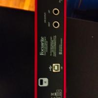 scheda audio focusrite