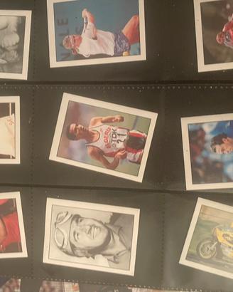 Vintage figurine e card calcio e campioni sport