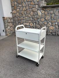 Carrello  con ruote estetica