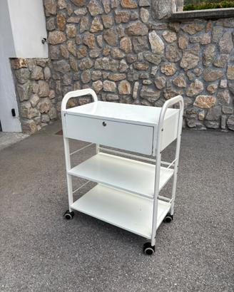 Carrello  con ruote estetica