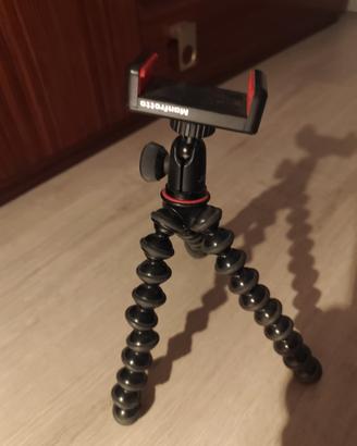 GorillaPod Joby con portacellulare Manfrotto