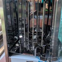 spiedo elettrico rototraslante acciao inox 705W