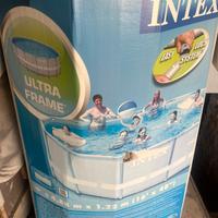 Piscina Intex ultra frame tonda 4,88 mt per 1,22 .