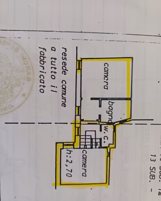 Nuda proprietà in casale rustico