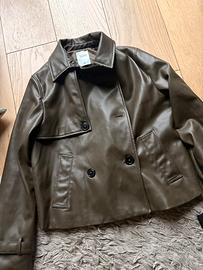 Trench corto Calliope ecopelle