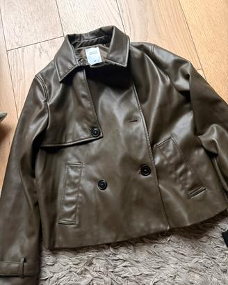 Trench corto Calliope ecopelle