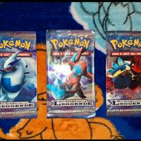 pokemon bustine VUOTE richiamo delle leggende