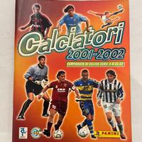 Album calciatori panini 2001 2002 completo