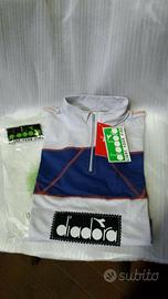 Maglia ciclismo diadora nuova in cotone