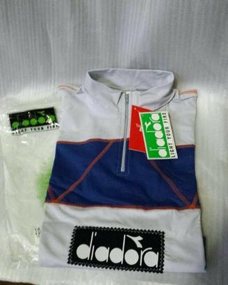 Maglia ciclismo diadora nuova in cotone