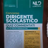 concorso dirigente scolastico quiz commentati 2023