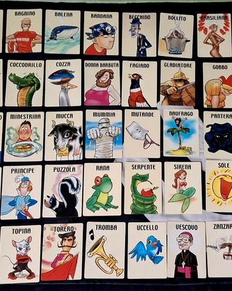 Mercante in fiera 116 carte (58 coppie) - Italia 1