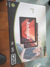 tablet  7 pollici  ancora imballato 