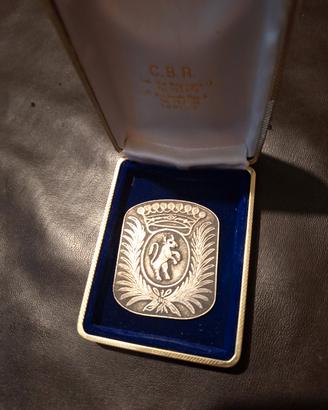 Antico sigillo citta' di Torino del sec XVIII