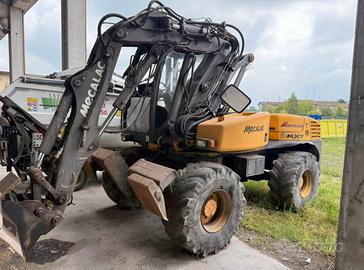 Mecalac 70 quintali gommato snodabile