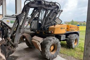 Mecalac 70 quintali gommato snodabile