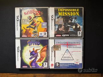 4 Giochi Nintendo DS