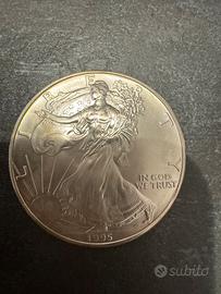 Moneta arg.FDC 1 dollaro USA 1995