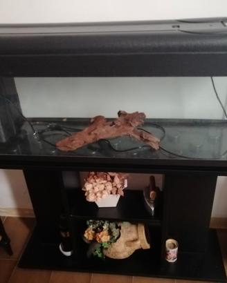 Aquario 100lt con mobiletto 