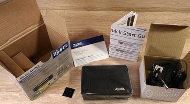 ZyXEL 5-Port Desktop Gigabit Ethernet Media Switch