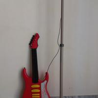 Chitarra bontempi con microfono