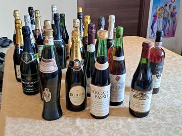 Spumanti + vini da collezione 25 bottiglie RITIRO