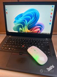 Laptop Lenovo tinkpad con Ssd 16 gb ram