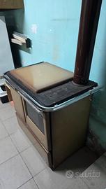Stufa economica a legna (Putagé) cucinare e scald
