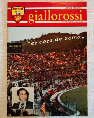 GIALLOROSSI n. 37 (1974) Con poster Di Bartolomei